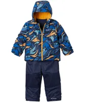 Columbia Toddler Unisex 2-4 Years Waterproof Frosty Slope Insulated Jacket and Bib Set