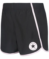 Converse Youth Girls' Chuck Patch High-Rise Shorts