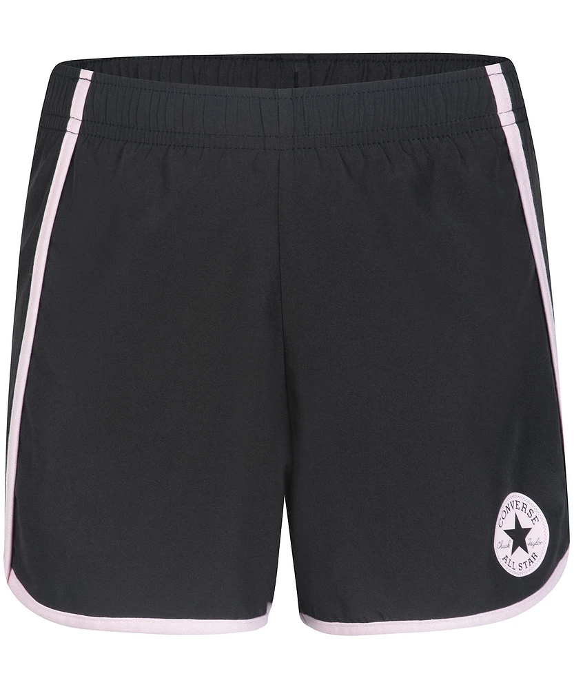 Converse Youth Girls' Chuck Patch High-Rise Shorts