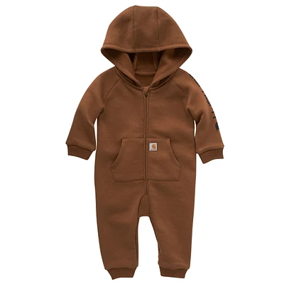 Carhartt Baby Unisex Long Sleeve Fleece Zip-Front Coverall