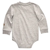 Carhartt Baby Boys' Long Sleeve Toolbelt Graphic Bodysuit