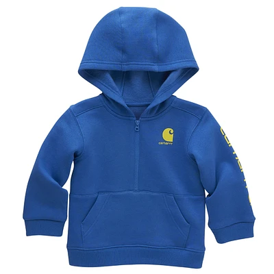 Carhartt Toddler Unisex Long Sleeve 1/2 Zip Sweatshirt