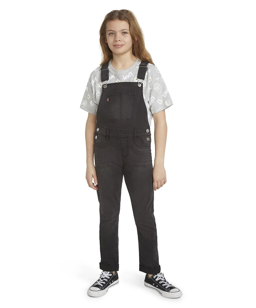 Levi's Youth Girl's Girlfriend Denim Overalls