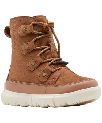 Sorel Kids' unisex Explorer Lace Up Winter Boots