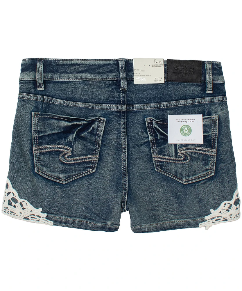 Silver Kids' G's Shorts