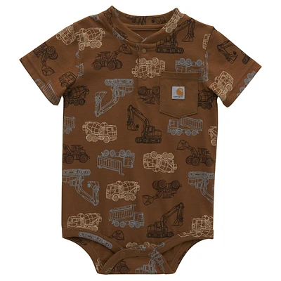 Carhartt Baby Unisex Short Sleeve Bodysuit