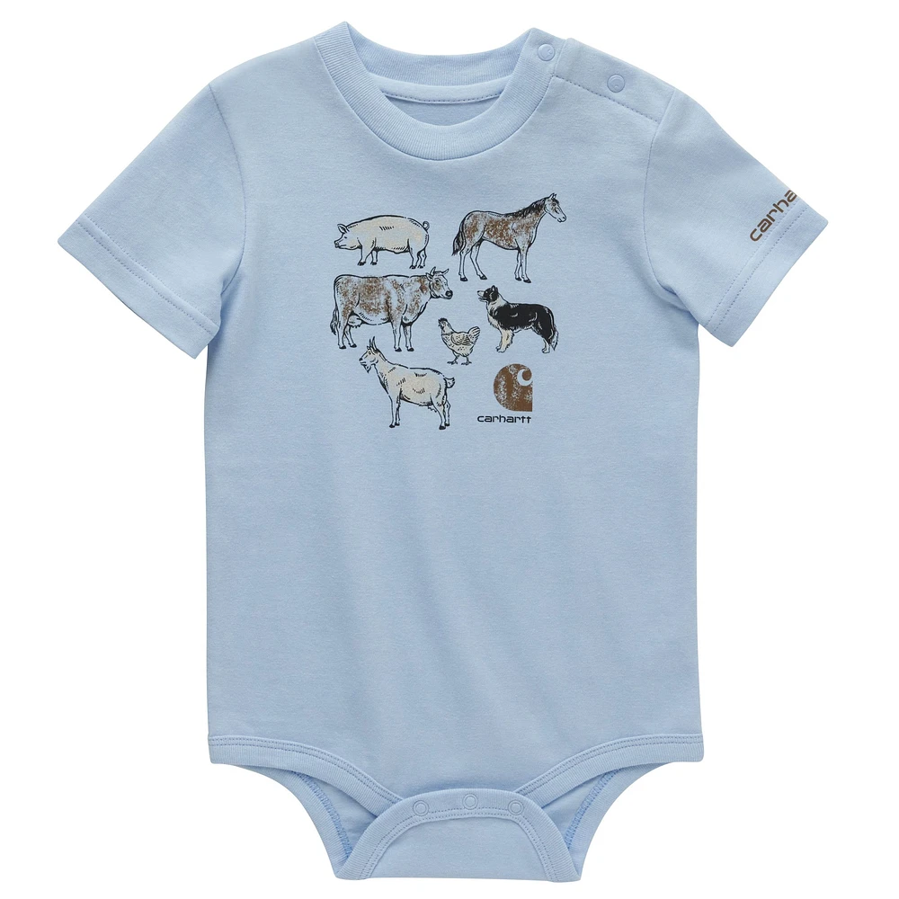 Carhartt Baby Unisex Short Sleeve Bodysuit