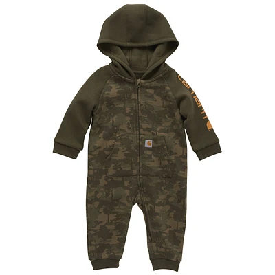 Carhartt Baby Unisex Long Sleeve Zip Front Hooded Coverall