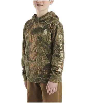 Carhartt Kids' Unisex Camo Graphic Long Sleeve Sweatshirt