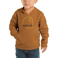 Carhartt Kids' Unisex Logo Fleece Hoodie