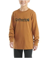 Carhartt Kids' Unisex Long Sleeve Crewneck Graphic T Shirt