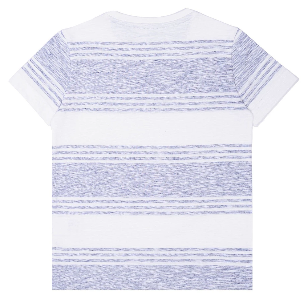 Silver Kids' Unisex Short Sleeve Reverse Print T Shirt