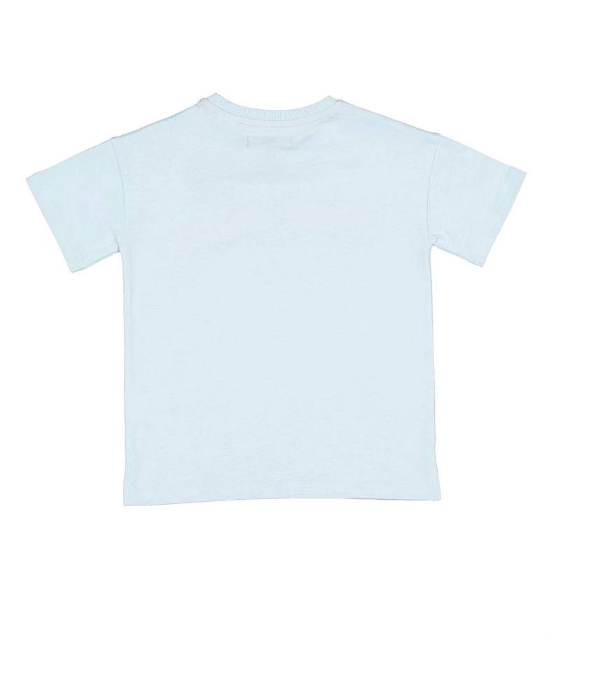 Silver Kids' Unisex Short Sleeve T Shirt