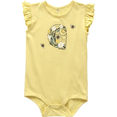 Carhartt Baby Unisex Bee Short Sleeve Bodysuit