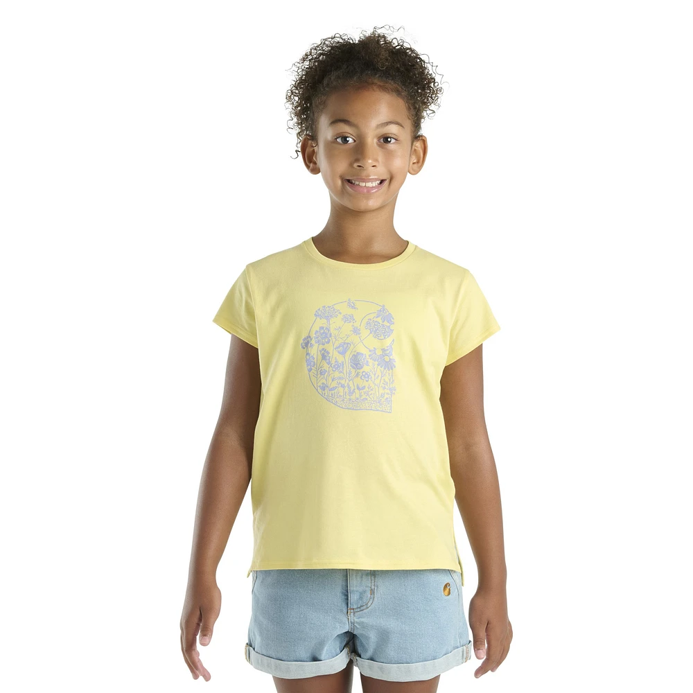 Carhartt Kids' Unisex Floral C T Shirt