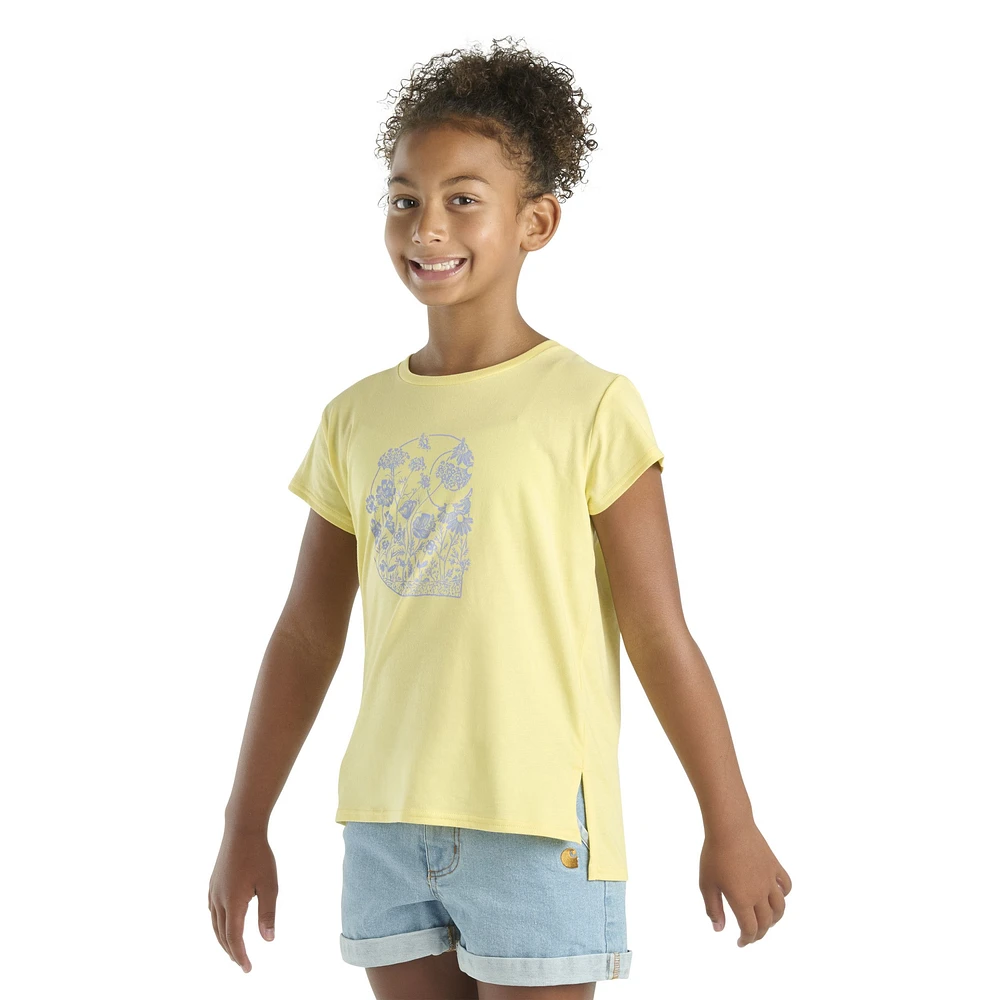 Carhartt Kids' Unisex Floral C T Shirt