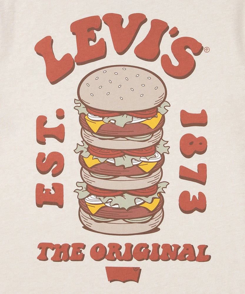 Levi's Youth Unisex Big Burger Short Sleeve T Shirt