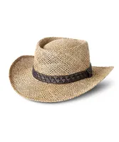 Denver Hayes Seagrass Banded Straw Hat