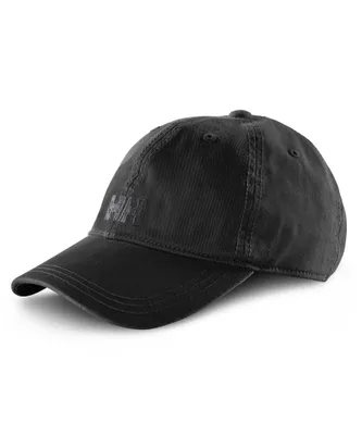 HELLY HANSEN Unisex Fitted Ball Cap with Logo - Black