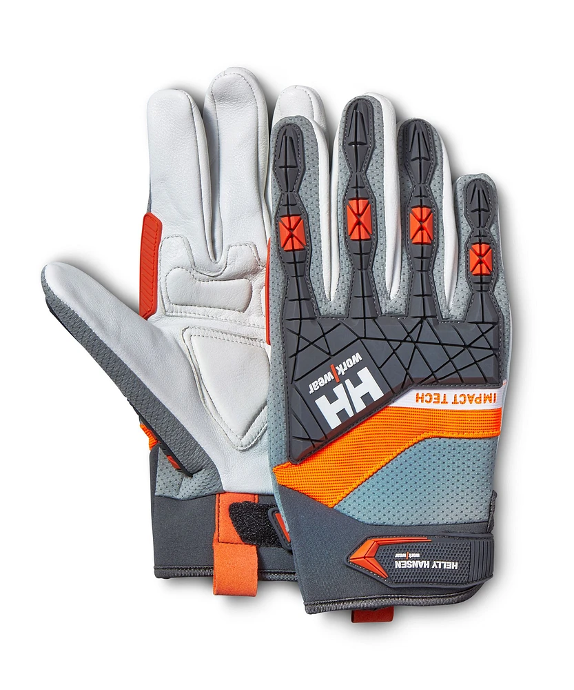 Helly Hansen Workwear Men's Premium White Goatskin Leather Gloves