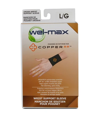 Wel-max Copper 88 Wrist Band Sleeve