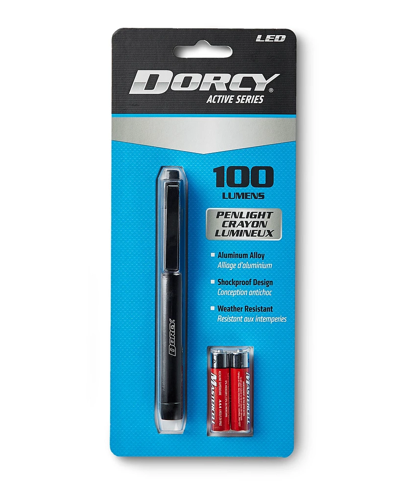 Dorcy Aluminum Alloy Penlight -  100 Lumens.