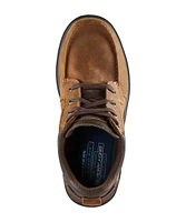 Skechers Men's Segment Melego Mocc Waterproof Boots Brown - Wide