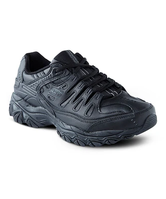 Skechers Men's Afterburn Memory Fit Wide Walking Shoes