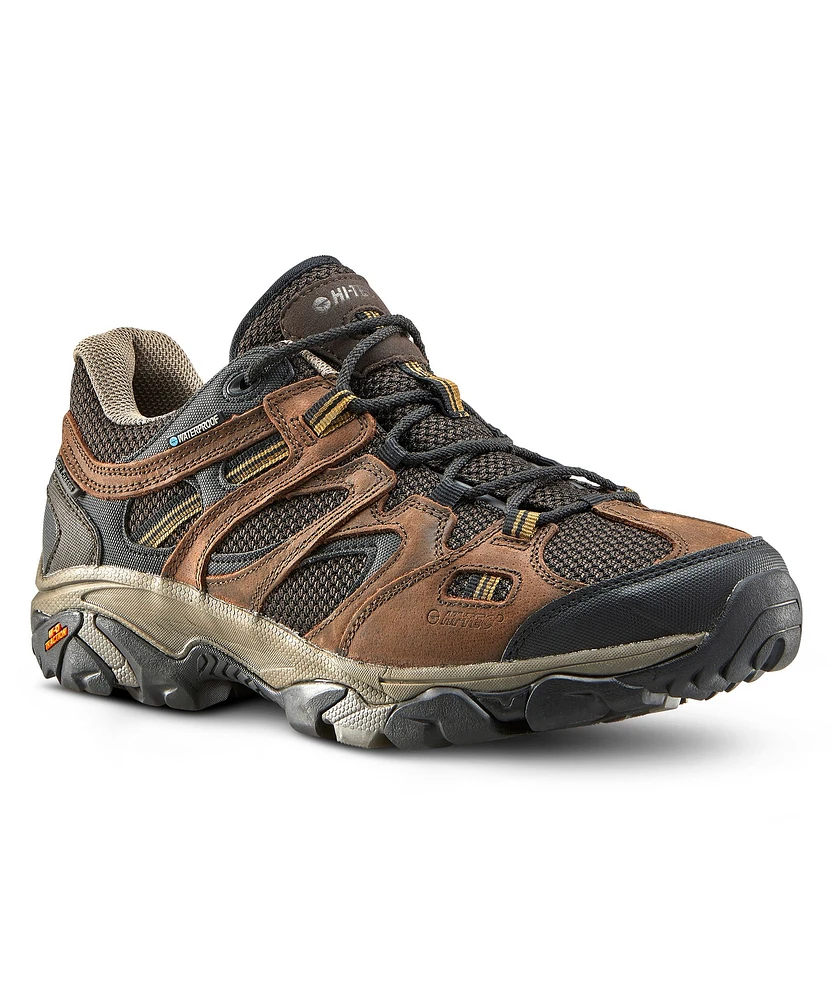 Hi-Tec Men's Ravus Vent Low Waterproof Shoes - Brown