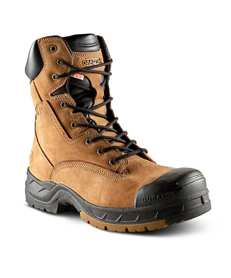 Dakota WorkPro Series Men's Steel Toe Composite Plate Quad Comfort Leather 8 Inch Work Boots