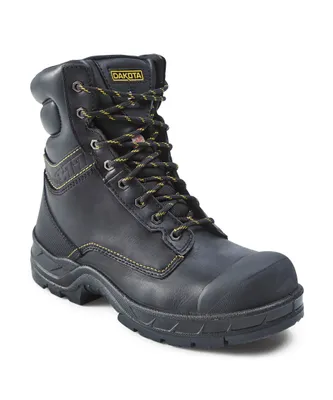 Dakota WorkPro Series Men's Steel Toe Plate 8 Inch 877 Duratoe Insulated Work Boots - Black