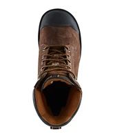 Dakota WorkPro Series Men's 8537 8 Inch Aluminum Toe Composite Plate Quad Comfort Work Boots - Dark Brown