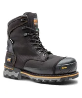 Timberland PRO Men's 8 Inch Boondock Composite Toe Plate Work Boots - Black