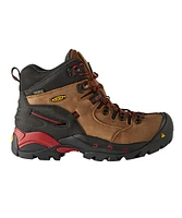 KEEN Utility Men's Hamilton Composite Toe Plate Waterproof Hiker Safety Boots - Brown