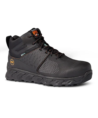 Timberland Pro Men's Composite Toe Plate Ridgework Ever-Guard Waterproof Safety Work Boots - Black