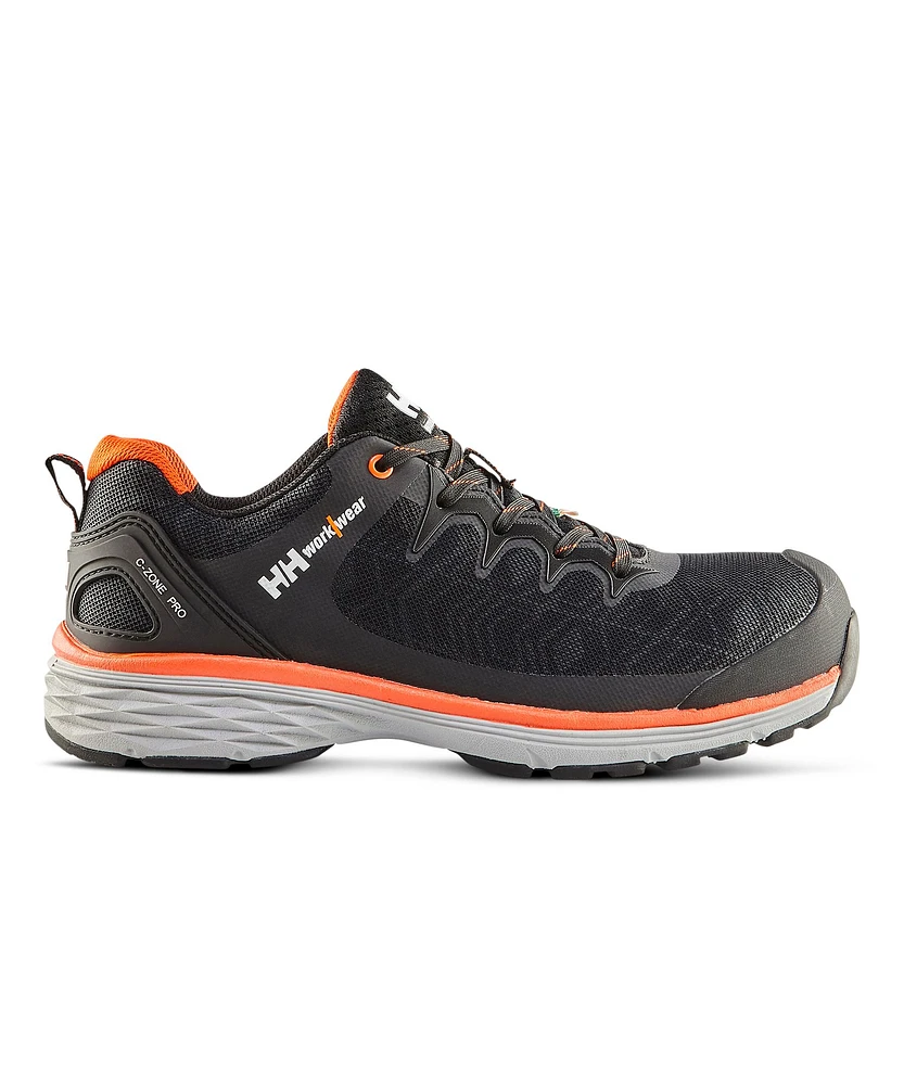 Helly Hansen Workwear Men's Aluminum Toe Steel Plate Welded Athletic Work Shoes - Black/Grey