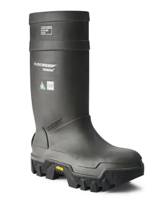 Dunlop Men's Steel Toe plate Purofort Explorer Safety Boots with Vibram Sole