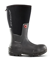 Dunlop Men's Composite Toe Plate Snugboot WorkPro Waterproof Full Safety Boot - Grey/Black