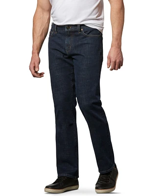 Denver Hayes Men's FLEXTECH Straight Fit 4 Way Stretch Jeans - Rinse