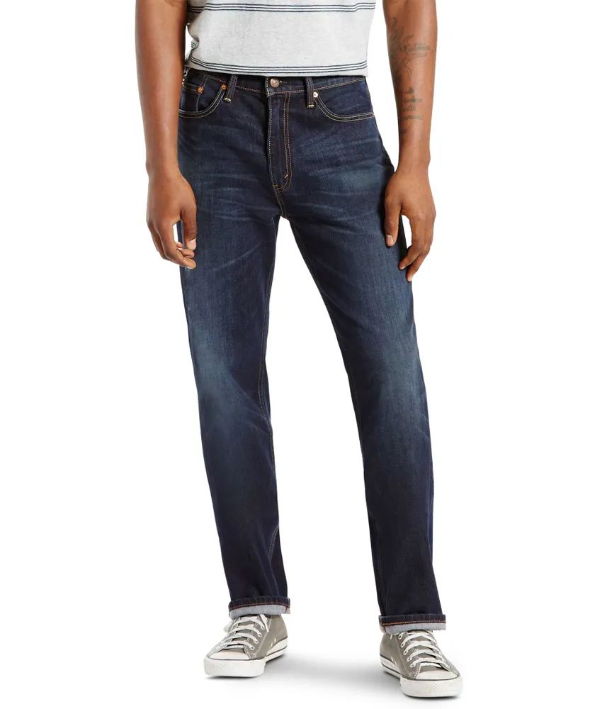 Levi's Men's 541 High Rise Athletic Fit  Tapered Sequoia Jeans - Dark Wash