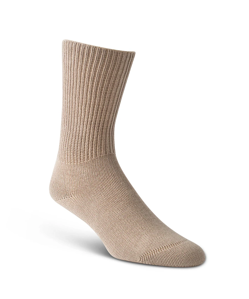 Simcan Men's Small Comfort Sag-Resistent Socks - Black