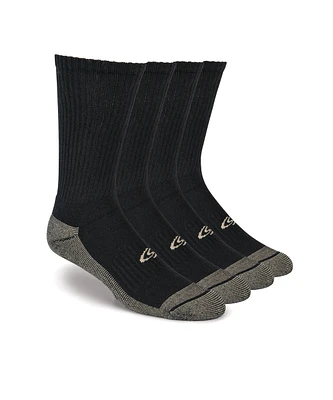 Copper Sole Men's 4-Pack Crew Socks