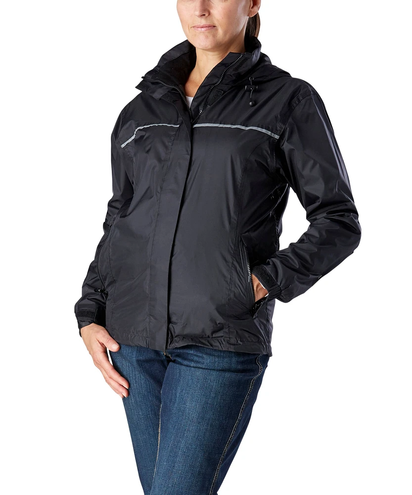 Viking Women's Windigo Waterproof and Windproof Packable Shell Rain Jacket