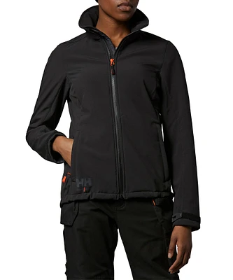 Helly Hansen Workwear Women's Waterproof Softshell Jacket - Black