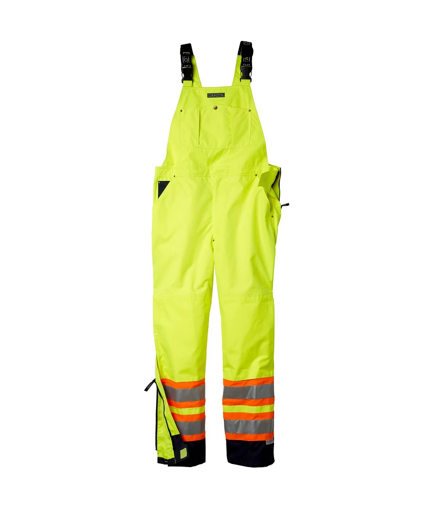 Dakota WorkPro Series Men's HD3 Waterproof Hi-Vis 300DRip-Stop Bib Overall