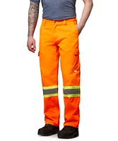 Tough Duck Men's Hi Vis Cargo Pants - Orange