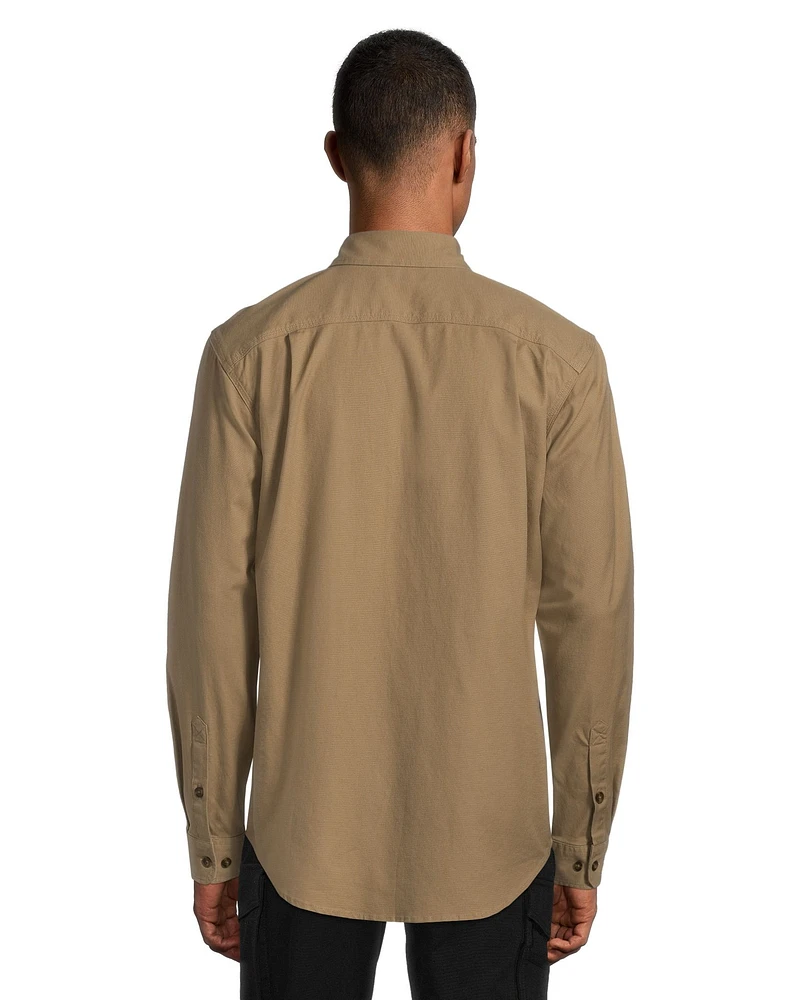 Carhartt Rugged Flex Stretch Rigby Long Sleeve Relaxed Fit Work Shirt