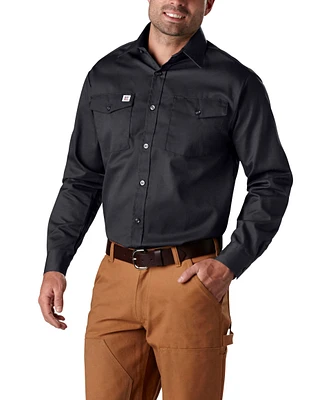 Big Bill Men's Long-Sleeve Button Work Shirt