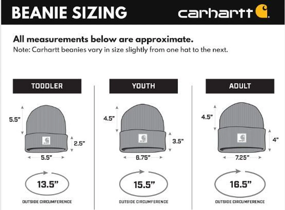 Carhartt Kids' Unisex Watch Hat