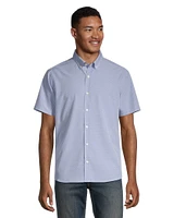 Denver Hayes Men's 4 Way Stretch Woven Shirt